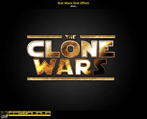 Star Wars Text Effect Gamebanana Tutorials