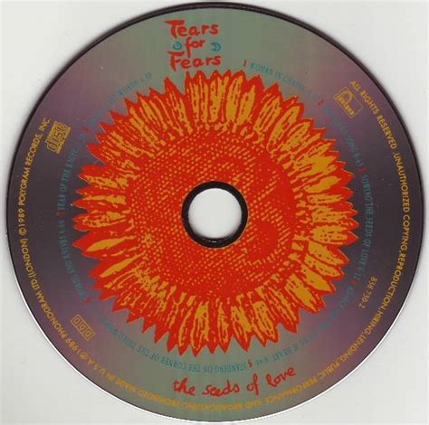 Tears For Fears The Seeds Of Love Cd For Sale