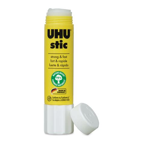 Uhu Stic Glue Stick 075 Oz Clear Utrecht Art Supplies