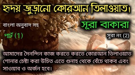 Surah Baqarah With Bangla Translation Surah Baqarah Bangla Anubad