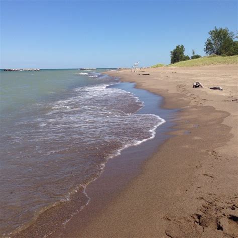 One Of The Many Beaches Along Lake Erie It Was A Perfect Day For