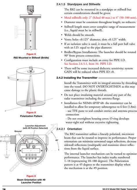 Magnetrol R Pulse Burst Radar Level Transmitter User Manual R Io
