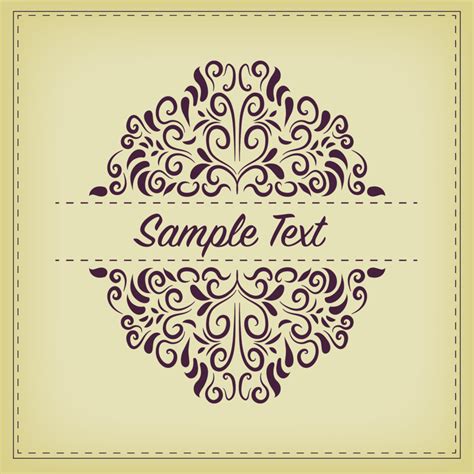 Vintage Floral Vector Background Freevectors