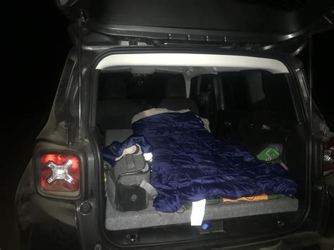 Roadtripcamping Sleeping Platform Jeep Renegade Forum