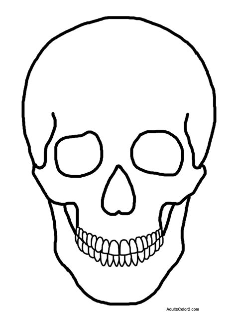 Human Head Coloring Pages at GetColorings.com | Free printable
