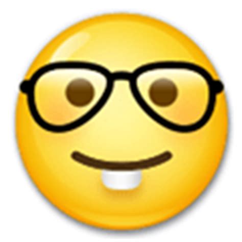 nerd emoji meaning  pictures