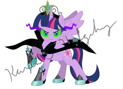 Princess Twivine Sparkle True Form By Kaylathehedgehog My Little Pony