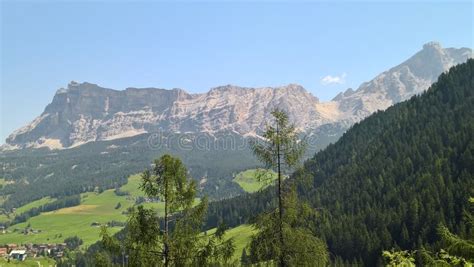 An Amazing Caption Of The Dolomites From Trento Italy Stock Photo