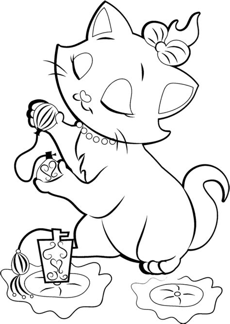 Cat Coloring Pages