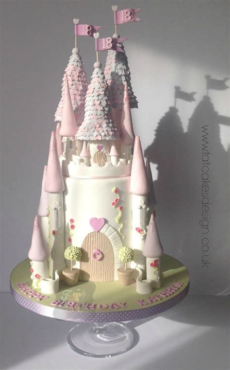 Sculpted Princess Fantasy Castle Cake Castle Birthday Cakes Castle