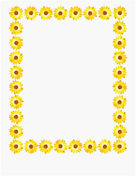 Sunflower Clipart Border 10 Free Cliparts Download Images On