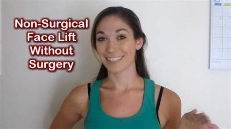 Neck Exercises Non Surgical Face Lift Without Surgery Youtube