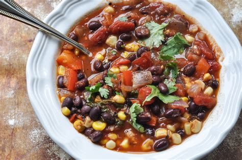 Southwest Black Bean And Corn Soup Suburble