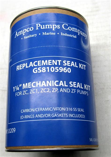 Ampco Pump 1 14 Seal Kit For Zc Zc1 Zc2 Zp And Zp Pumps Fits Others