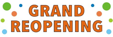 2ftx6ft Grand Reopening Re Opening Banner Sign Bubbles Bg