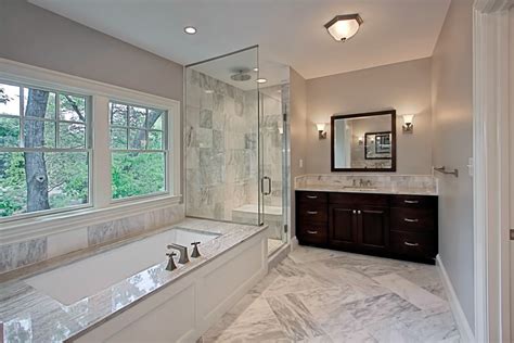 Granite Tub Surround Bathroom Traditional With D Wall
