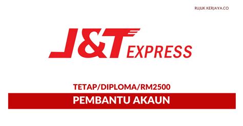 Updated on apr 24, 2021. Jawatan Kosong Terkini J&T Express ~ Pembantu Akaun ...