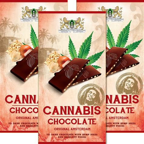 Cannabis Chocolate Dark 70 Dark Chocolate With Hemp Seeds And Hazel