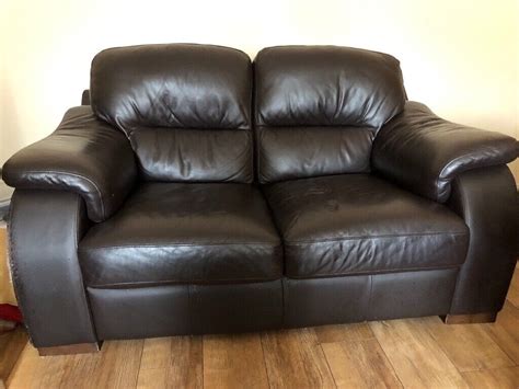 2 Seater Leather Sofa For Sale In Malone Belfast Gumtree