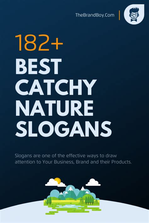 140 Best Catchy Nature Slogans