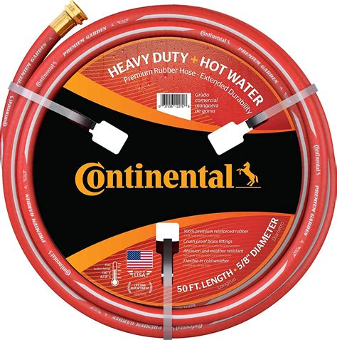 Continental Contitech Red Hot Water Heavy Duty Garden Hose 58 Id X