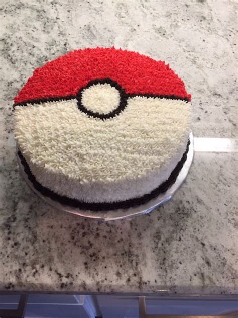 Pokemon Ball Cake Pikachu Cake Ideas Pokemon Birthday Party Treats