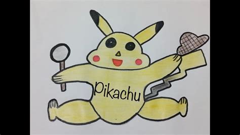260x260 how to draw pokemon cartoon characters. detective pikachu|how to draw pikachu|pokemon cartoon character - YouTube
