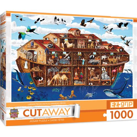 I made it that way on purpose to help the kids with their mental and spatial skills as they mentally try to piece the i really enjoyed designing this one, though i wanted desperately to put dinosaurs on the ark (just to throw the evolutionists for a loop!). Puzzle XXL Pieces - Noah's Ark Master-Pieces-71963 1000 ...