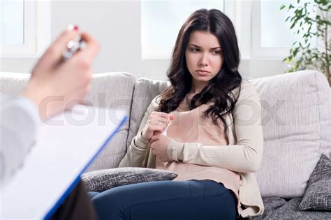 Psychiatrist And Woman Patient Stock Image Colourbox