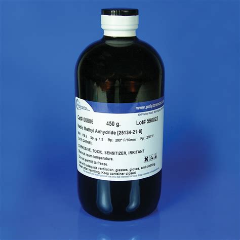 But sigma aldrich lists thionyl chloride at $134 per liter (for the. Nadic Methyl Anhydride (NMA) | Polysciences, Inc.