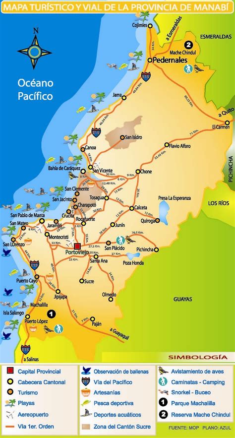 Mapa Manabi Ecuador
