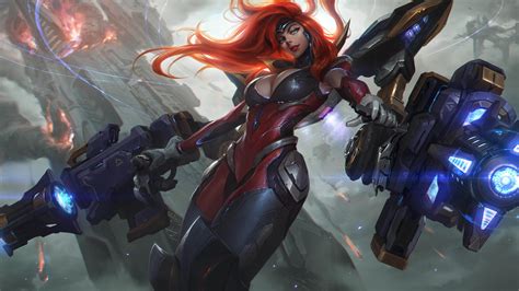In this group you can share your wallpapers! League of Legends video game Gun Goddess Miss Fortune Skin ...