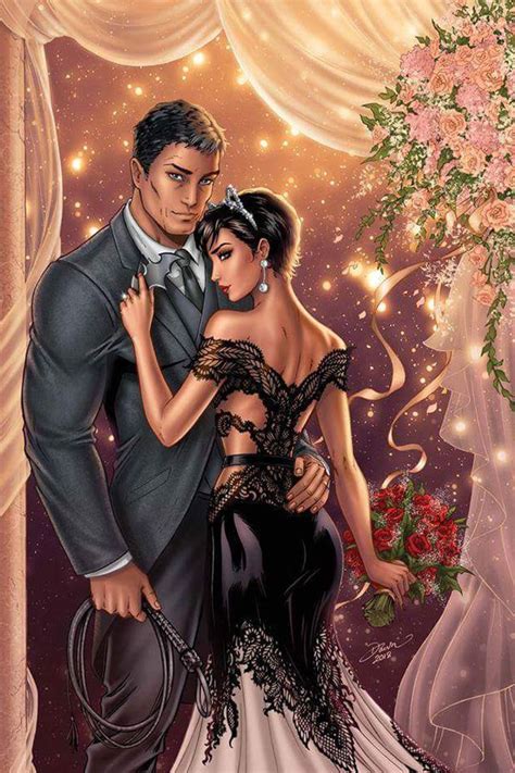 Selina Kyle And Bruce Wayne Wedding 🖤 Catwoman Cosplay