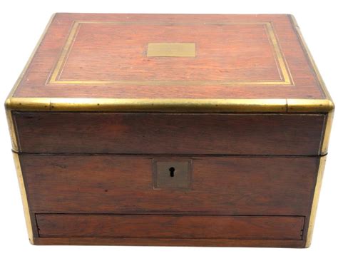 Sold Price Antique American Wooden Travel Kit March 1 0121 600 Pm Edt