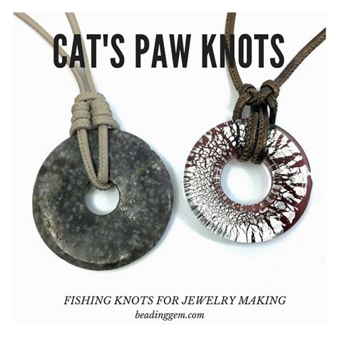Fishing knots cat paws cats youtube gatos kitty cats kitty youtubers youtube movies. Cat's Paw Fishing Knot Tutorials for Jewelry Making ...