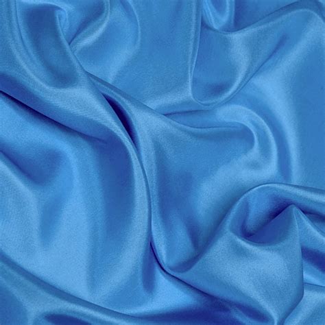 Silk Habotai Silk Habotai Fabric 8mm 44 Blue