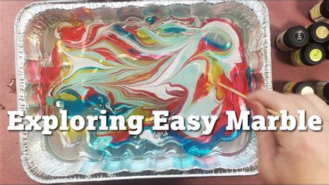 Marbling Easy Marble Marble Paper Diy Easy Art For Kids Marbling Kit