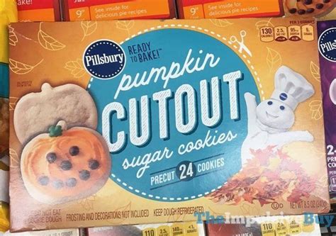 While pillsbury has plenty of seasonal shapes, the halloween pumpkins were what i exclusively made as a kid growing up in the '90s. Pillsbury Pumpkin Cutout Sugar Cookies | Cutout sugar ...