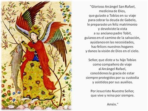 Con Fe En La OraciÓn A San Rafael ArcÁngel OraciÓn Para ProtecciÓn Y