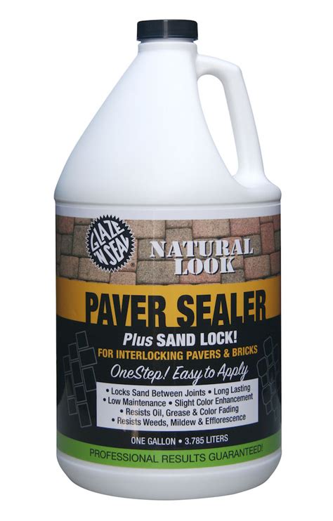 Natural Look Paver Sealer Glaze N Seal Products