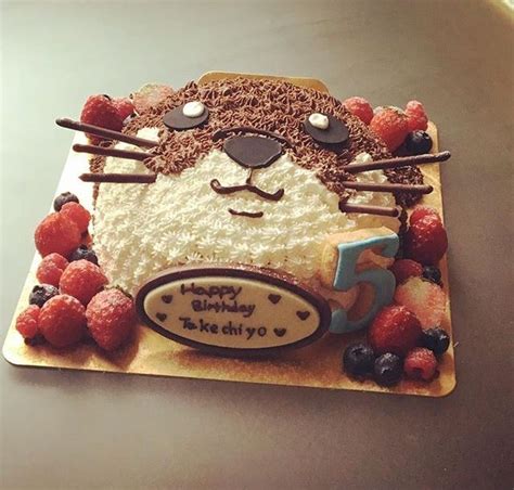 Otter Cake Childrens Birthday Cakes Otter Birthday Wedding Cake Recipe