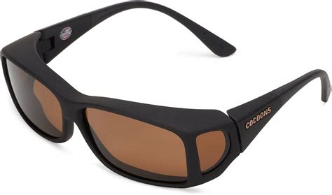 Cocoons Med Slim Line C409g Over Prescription Sunglassesburgundy Framegray Lensone Size
