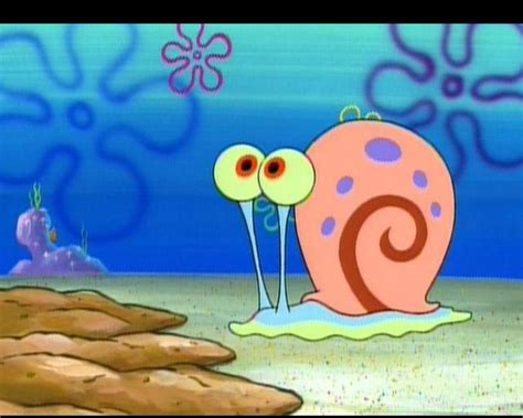 Gary The Snail Who Meows My Favorite Spongebob Character Spongebob