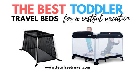 I recommend getting travel toddler beds for people who are traveling with children because beds made for kids are very comfortable. The Ultimate Guide to The Best Toddler Travel Beds (2020)