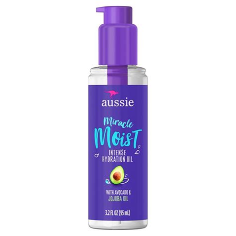 Aussie Miracle Moist Intense Hydration Oil With Avocado And Jojoba Shop