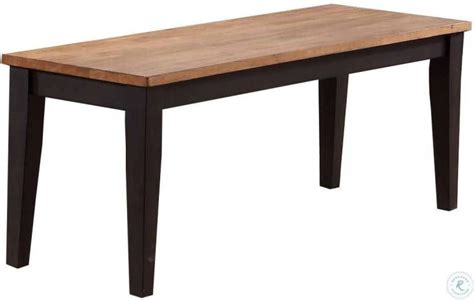 Choices Black Oak Dining Bench From Eci Furniture Coleman Furniture