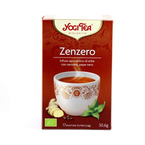 Infuso Allo Zenzero Yogi Tea Erboristeria Officinale