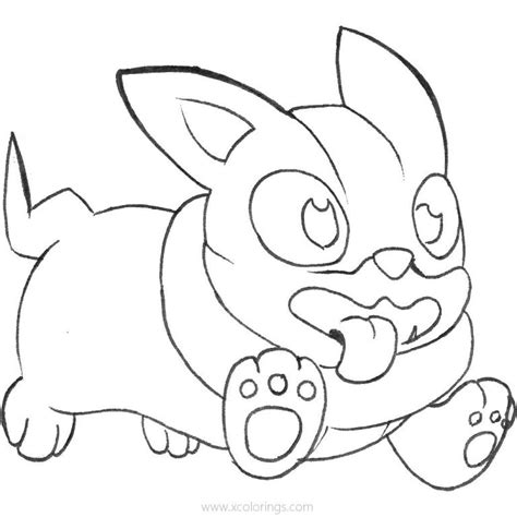 Yamper Coloring Coloring Pages