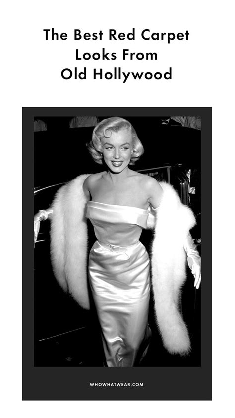 The Best Red Carpet Looks From Old Hollywood By Marilyn Monroe Book Review And Giveaway