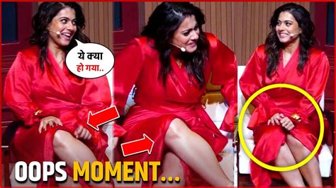 Kajol Devgan Gets Uncomfortable And Adjusting 😱😱 Her Short Dress At